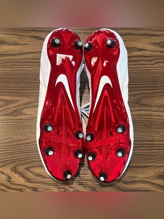 Size 15 Alpha Menace Pro 2 Low Detachable Football Cleats Ohio State PE main image 12